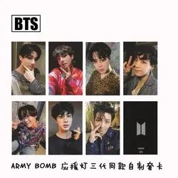 7 шт./компл. Новый KPOP БЦ армия бомба фото карта Bangtan мальчики любят YOURSELFAlbum бумажные карточки Self Made ЛОМО карта Фотокарта