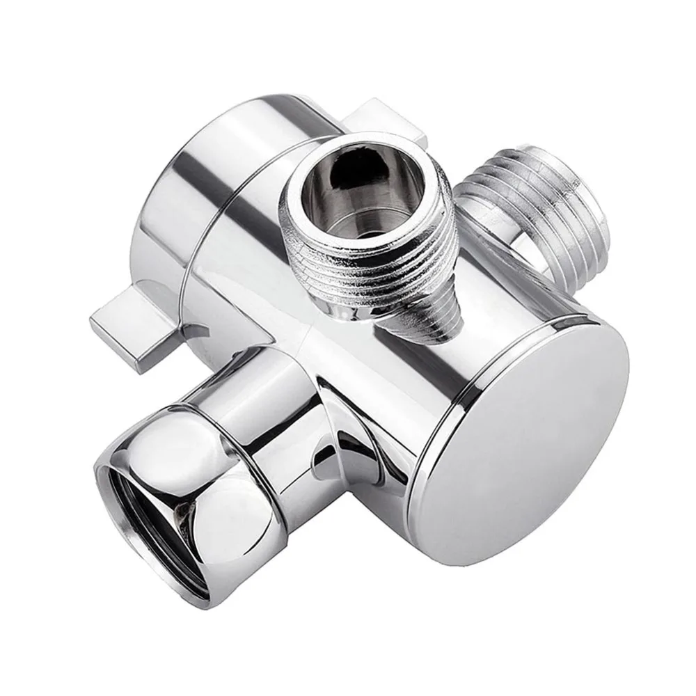 3 ходовой водоотделитель T adapter насадка для душа переключатель G1/2 " клапан