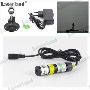 

1875 532nm 10mW 20mW 30mW 50mW Cross Green Laser Module Diode Locator fo Wood Fabric Cutting Cutter Adapter Mount