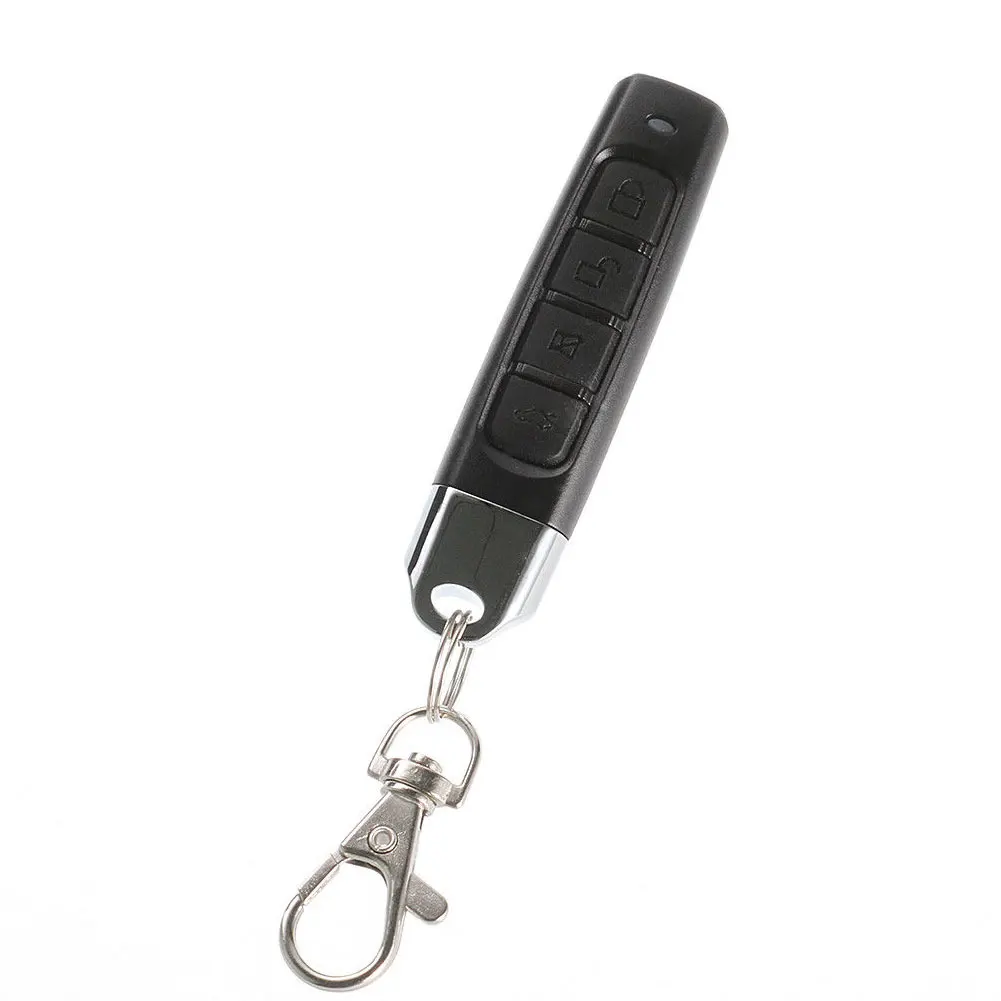 

433MHZ Auto Pair Copy Remote Controller 4 Buttons Garage Gate Door Key Universal