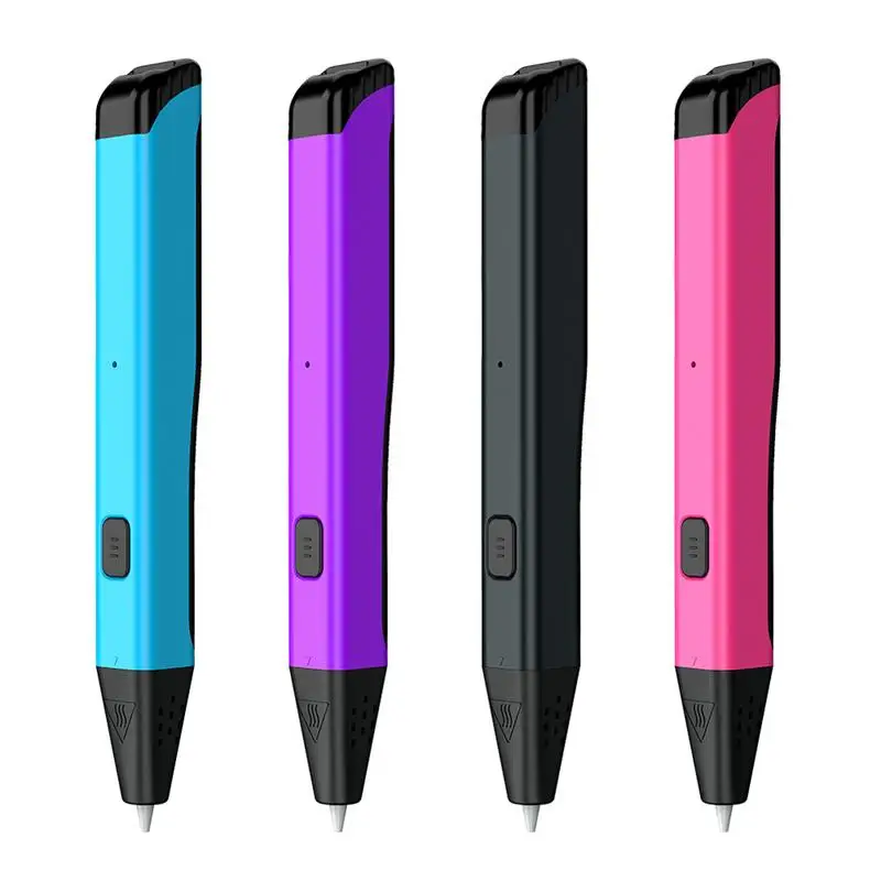 

3D Printing Pen 4.0 Low Temperature Innovative Graffiti Pen Children's Educational Birthday Gift 3D Painting Pen With US Adapter