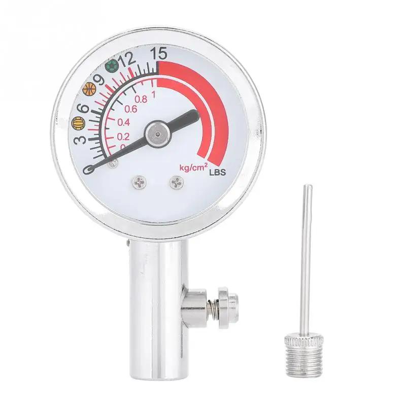 Basketball Soccer Football Volleyball Mini Pressure Gauge Air Pressure