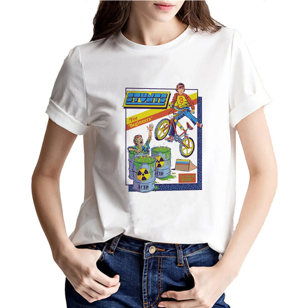Funny kid Print 2019 New Summer Women Tshirt Short Sleeve Let's Summer Demons Graphic Harajuku T shirt Women tops streetwear Funny kid Print 2019 New Summer Women Tshirt Short Sleeve Let's Summer Demons Graphic Harajuku T shirt Women tops streetwear