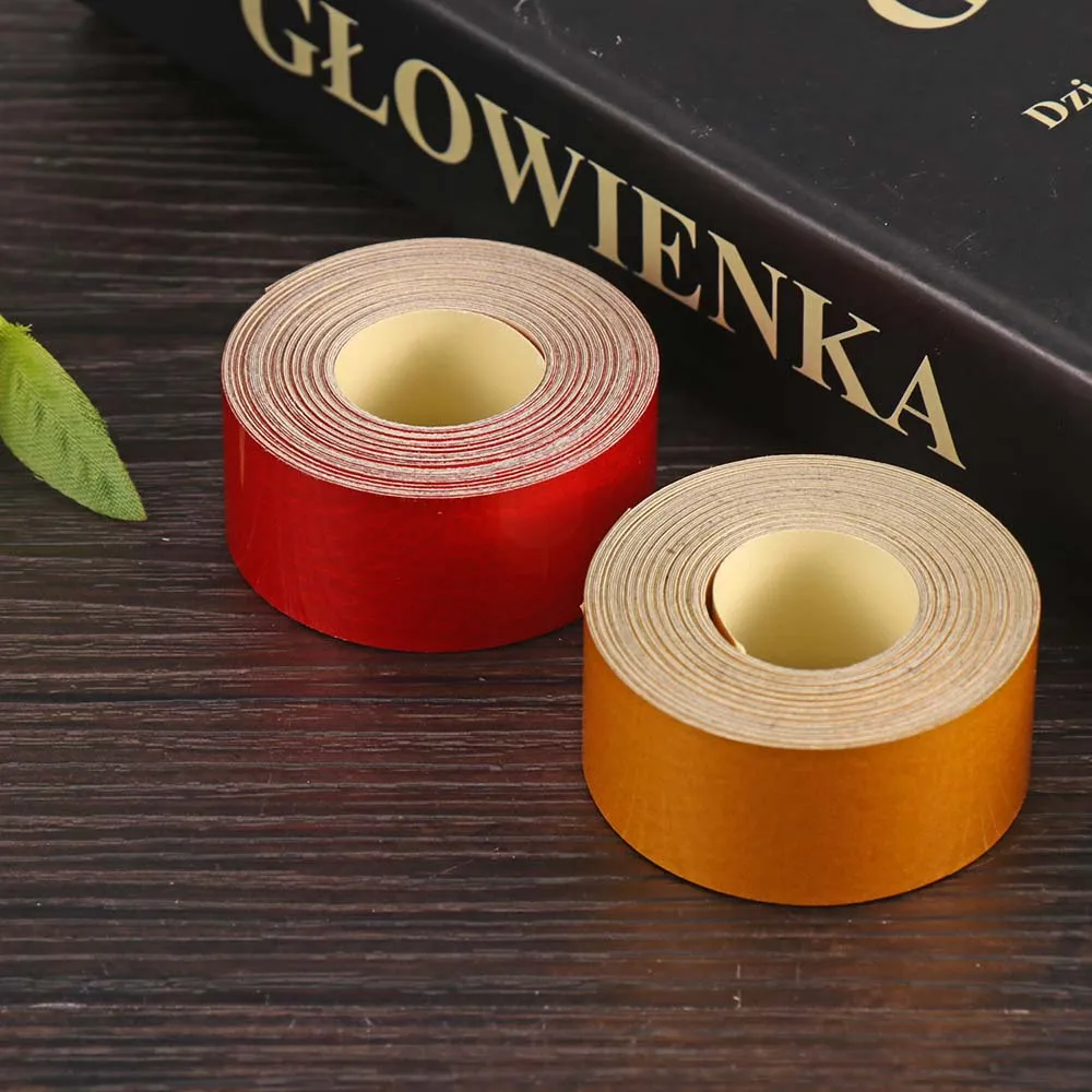 

Car Reflective Safety Warning Tape Night Film Stickers Strips Auto Sticker Material PVC Water Resistance Exterior Accessories