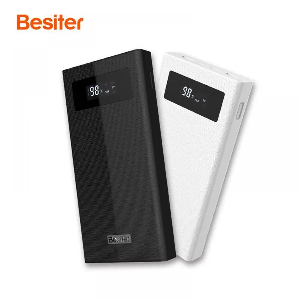 Besiter power Bank 20000 мАч для Mi 2 Quick Charge 3 0 портативное зарядное устройство Внешний
