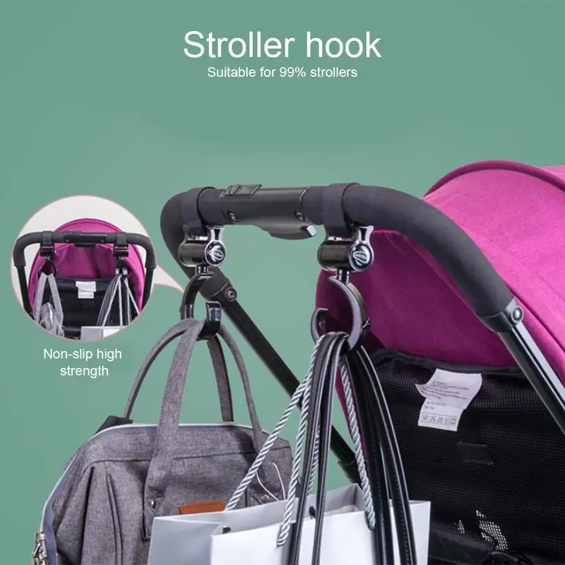 2 PCS/LOT Baby Stroller Accessories Hook Multifunction Baby Stroller