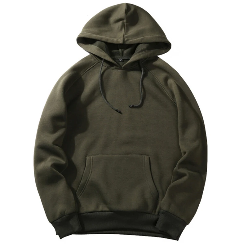 olive color hoodie