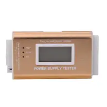 Цифровой ЖК-Электрический тестер 20/24 Pin 4 PSU ATX, BTX ITX SATA HDD жесткий диск PCI-E Графика Электрический тестер