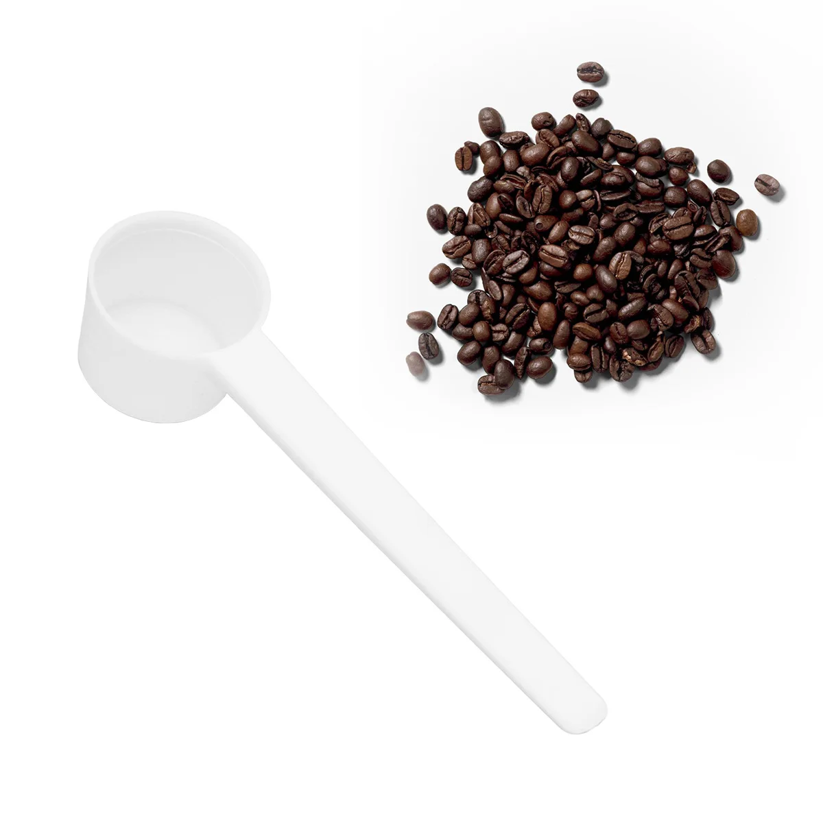 

10pc/lot Food Grade Long Handle Nontoxic Reusable Plastic Measuring Spoon Coffee Teaspoon Milk Powder Spoon Kitchen Spoons