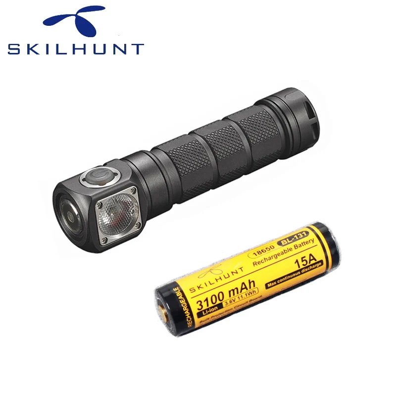 Светодиодный налобный фонарь Skilhunt H03 CREE XML 2 U4 1200 лм с аккумулятором|camping torch|led