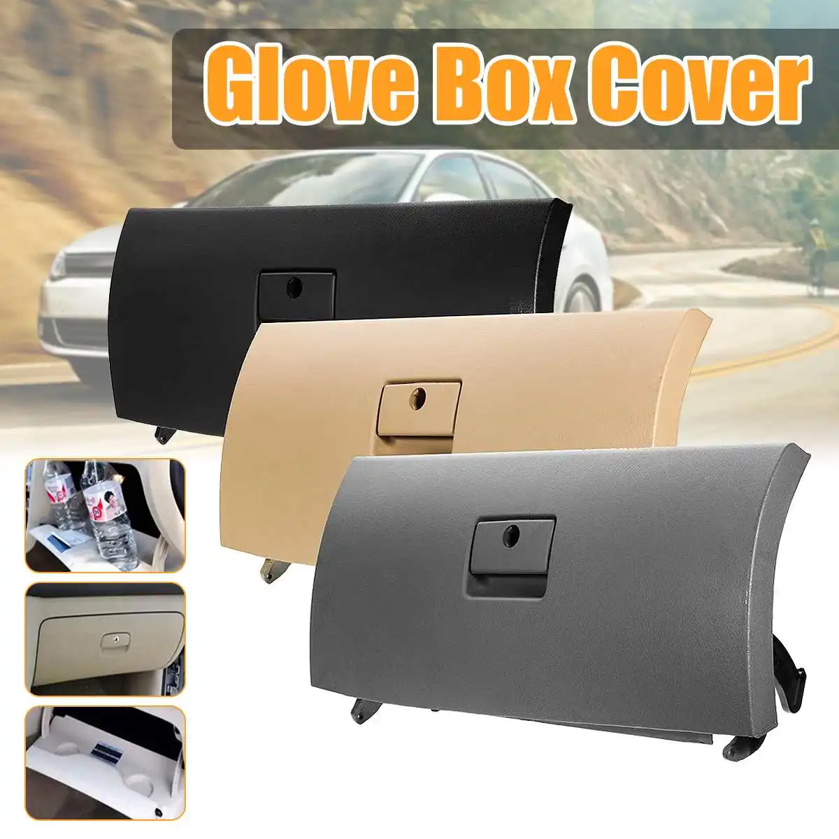 Car Door Lid New Car Styling Auto Console Glove Box Cover
