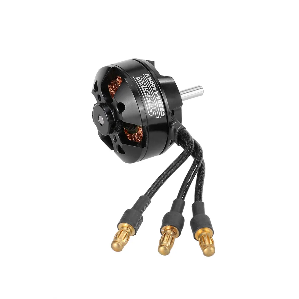 Оригинальный превосходный 2204 1400KV бесщеточный двигатель 14 полюсов 12 слотов мотор