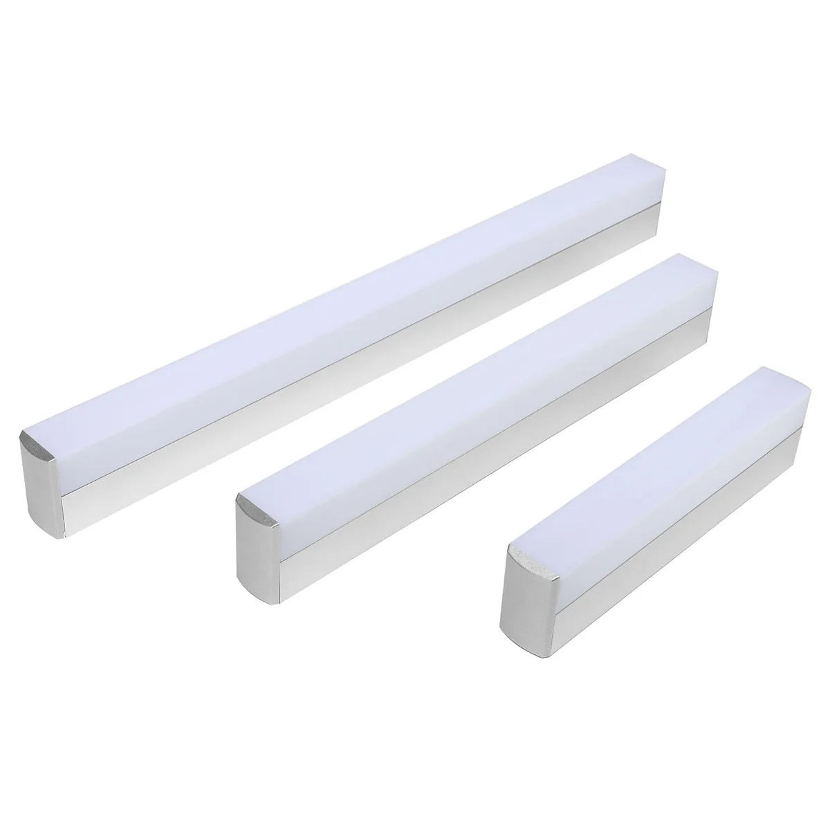 25CM12W 40CM16W 55CM22W 85-265 V الحديثة الحمام الغرور مصباح ليد الأبيض الاكريليك الجبهة مرآة المرحاض جدار تجهيزات الإضاءة للماء