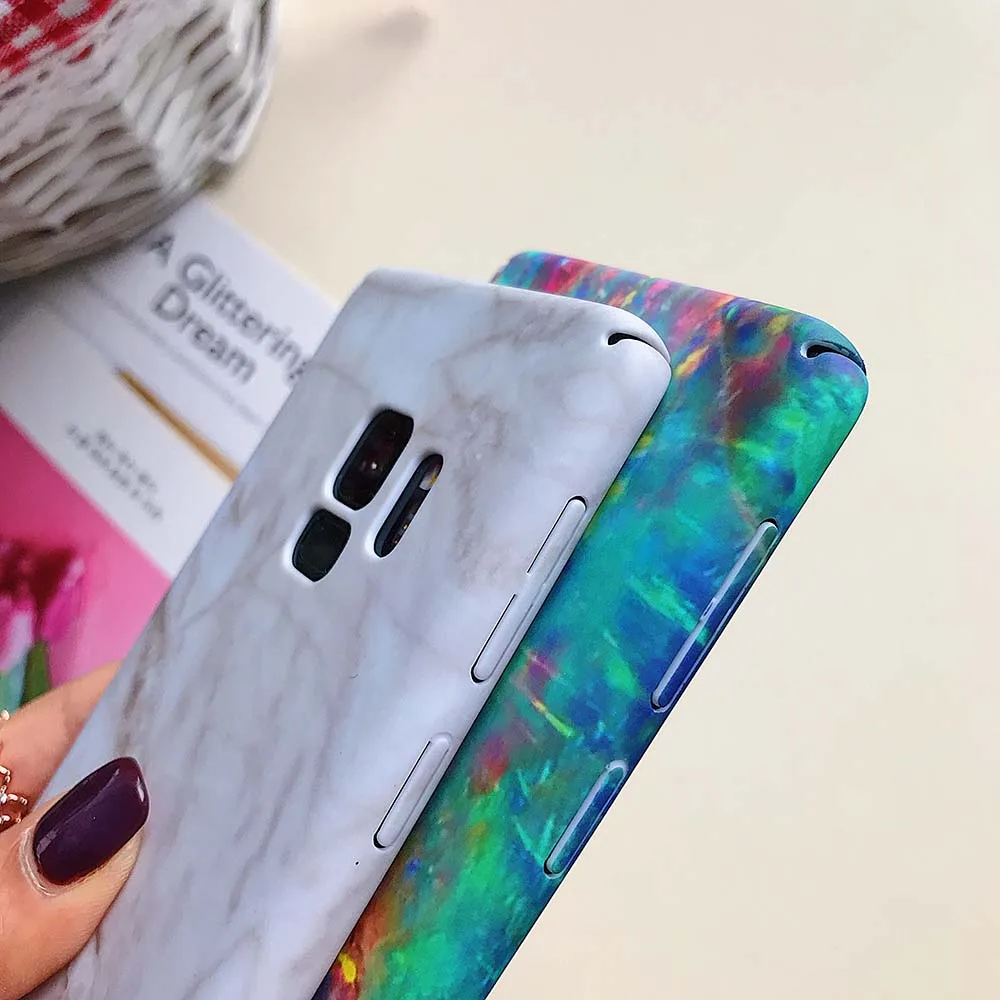 KISSACASE Красочные ПК Жесткий Чехол для samsung S8 S9 плюс|Чехлы-книжки| |