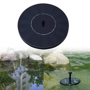 

Solar Fountain 160L/H Outdoor Water Fountain Pump For Garden Pool Pond Watering Wide Irrigation Panel Pumps Kit Drop Shipping