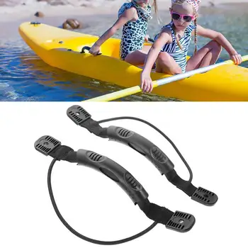 

Kayak Hardware Carrying Accessories Kayak Plastic Handles For Kayak Bags Suitcases2 PCs Black