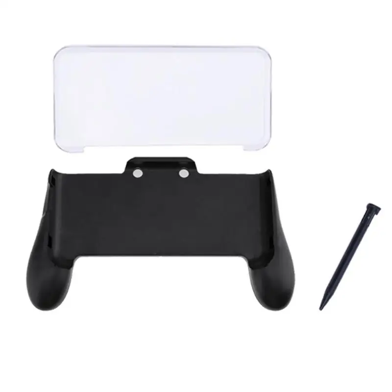 

3 in 1 Hand Grip Crystal Case Plastic Stylus Pen for Nintendo NEW 2DS LL 2DS XL Console