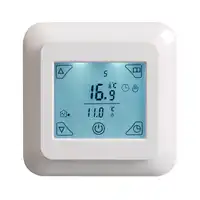 CNIM ホットホワイトサーモスタット電気サーモスタットルームサーモスタット床下暖房プログラマブルサーモスタット