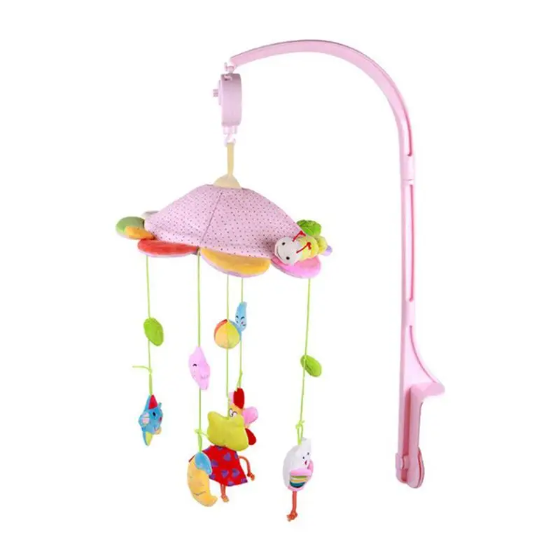 1pc Crib Music Mobile Rotary Bed Bell Caroon Clockwork Music Box Animal