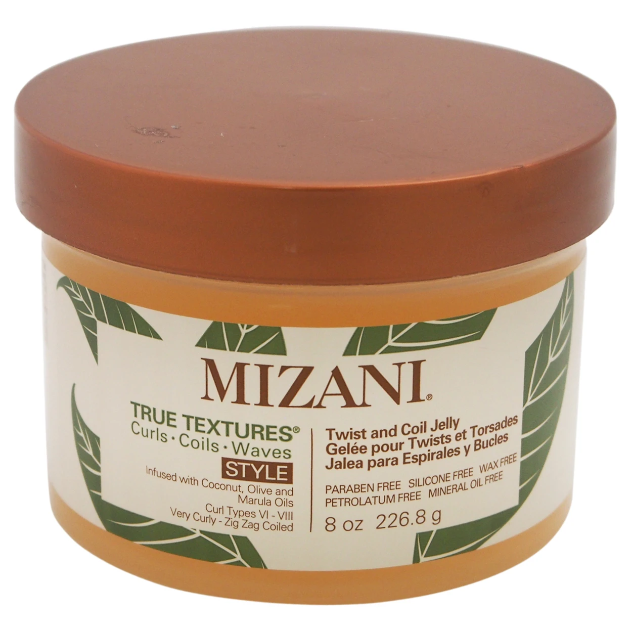 True Textures Twist and Coil Jelly by Mizani for Unisex 8 oz Jellyin Hair Perms & Texturizers