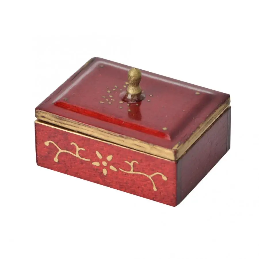 

1:12 dollhouse miniature Mini sewing box Model doll accessories toy miniatures Miniature Sewing Box Model Tools Kit