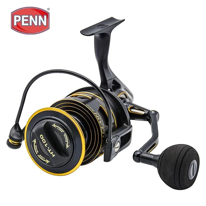 Оригинальная Рыболовная катушка для спиннинга Penn chocla 2000 8000 8 + 1 шарикоподшипников