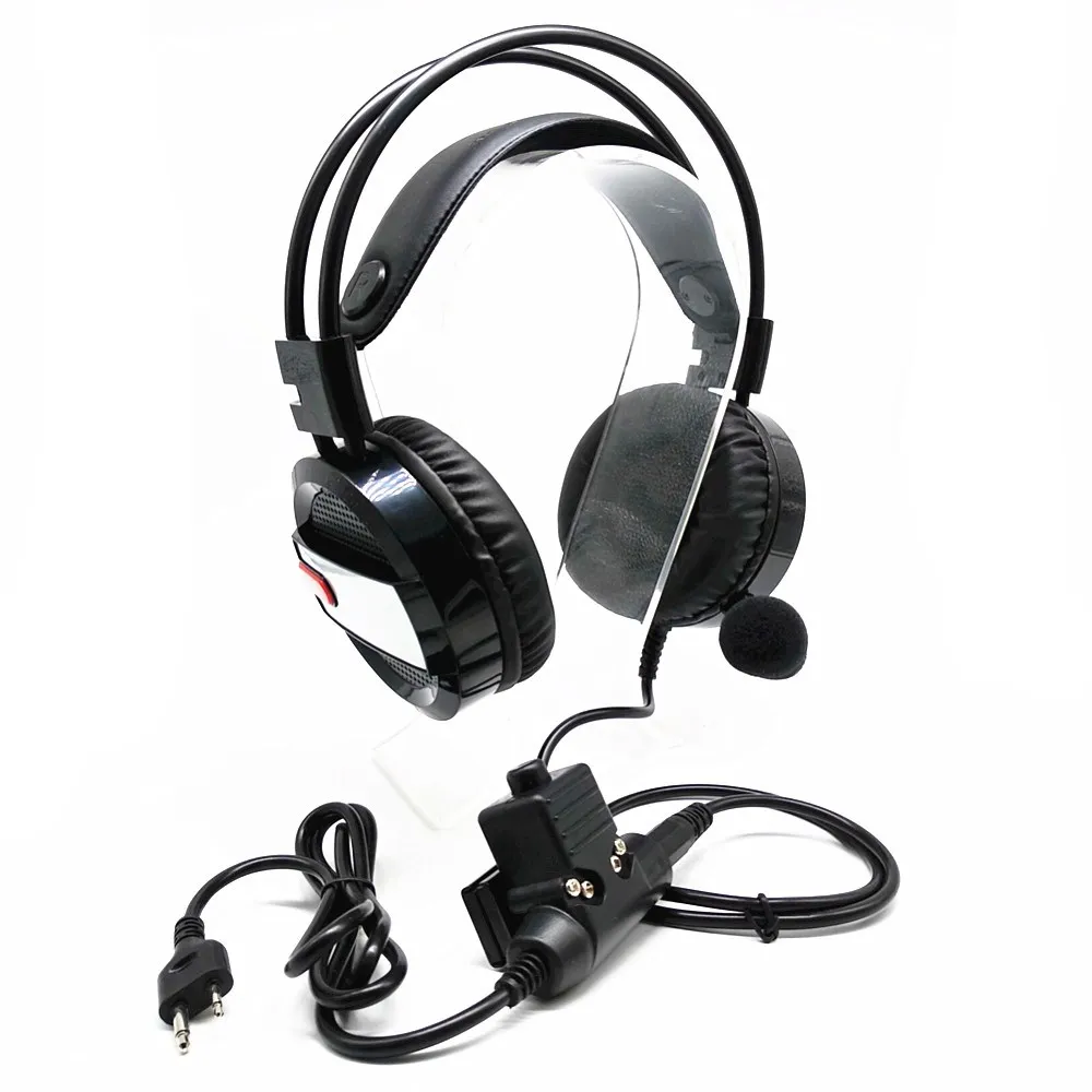 

Walkie Talkie Headphone Noise Cancelling Headset for ICOM IC V8 V82 V85 F11 F26 F4008A F31 F4GT F3021