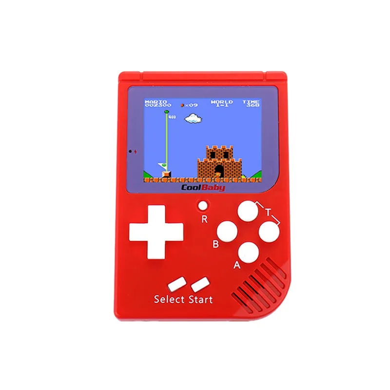 Coolbaby Rs-6 портативная ретро мини игровая консоль встроенный 129 классических игр 8