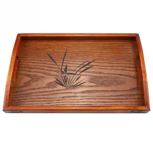 wooden tea tray