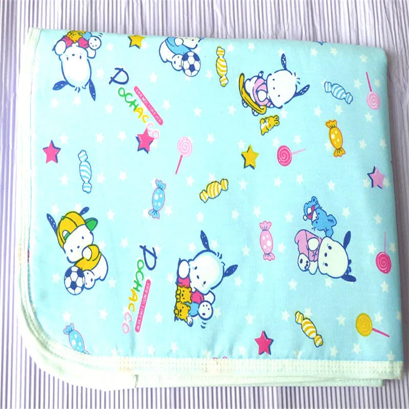 

Baby Infant Diaper Blankets Practical Waterproof Full Cotton Large Nappy Mat Waterproof Bedding Changing Cover Pad Washable 2019