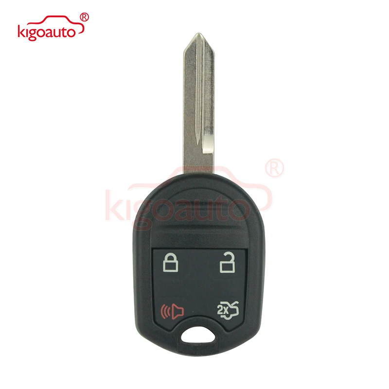 Kigoauto CWTWB1U793 Remote Key 4 Button 434Mhz For Ford Edge 164-R8073 No Chip 2011 2012 2013 kigoauto 5wk50165 car remote flip key 2 button 434mhz fsk 4d63 chip for ford ranger 2011 2012 2013 2014 2015