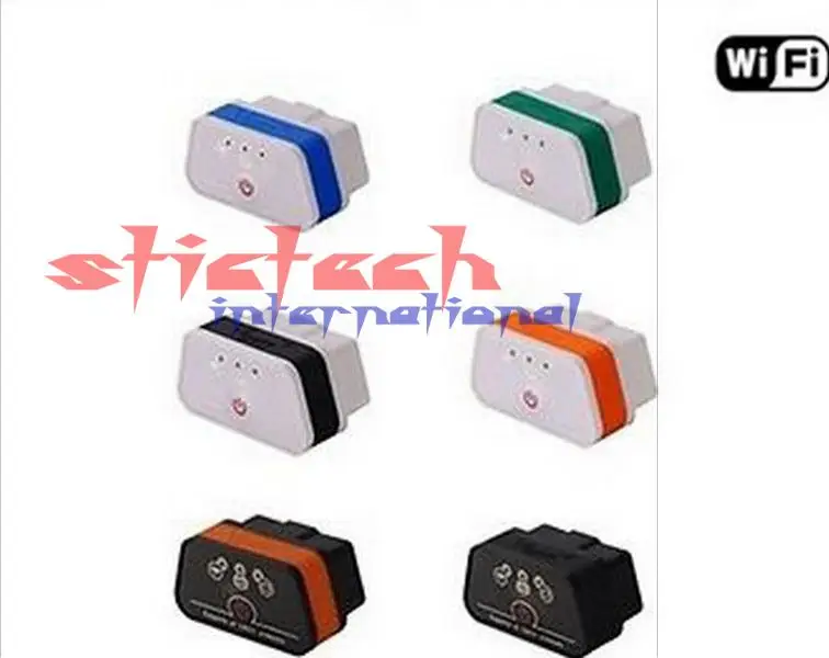 DHL или FedEx 50 шт. WiFi iCar 2 OBDII ELM327 iCar2 wifi Vgate OBD диагностический интерфейс для IOS iPhone iPad Android