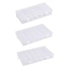 PP Пластик ящик для рыболовных снастей 18/36/24 отсека приманка крючок приманки ящик-органайзер для хранения рыболовных принадлежностей