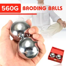 Китайский здоровье хром Baoding мяч ежедневное Упражнение снятие стресса гандбол терапия массажный шарик Сила Руки фитнес-мячи