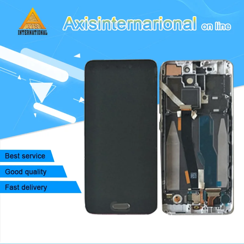 

For 5.15" Xiaomi 5 M5 Mi5 Axisinternational LCD screen display with frame+touch panel digitizer for xiaomi 5 m5 mi5 with tools