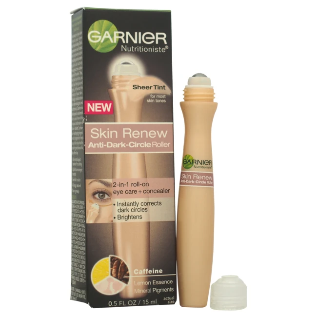 Skin Renew Anti Dark Circle Eye Roller Light Medium By Garnier For Unisex 0 5 Oz Concealer Concealer Base Aliexpress