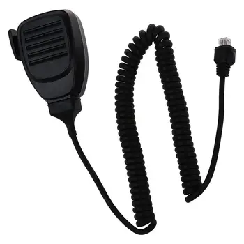 

Blk Coil Cord Handheld Speaker Mic for Kenwood TK-868G