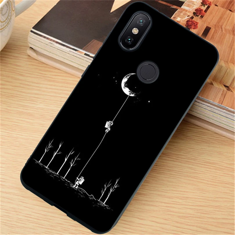 

Slim TPU Phone Case For Xiaomi Redmi 4X 5A 5 Plus 6 Note 5 Pro Case Silicone Painted Cover For Xiaomi Note 4 5A Prime Lenn