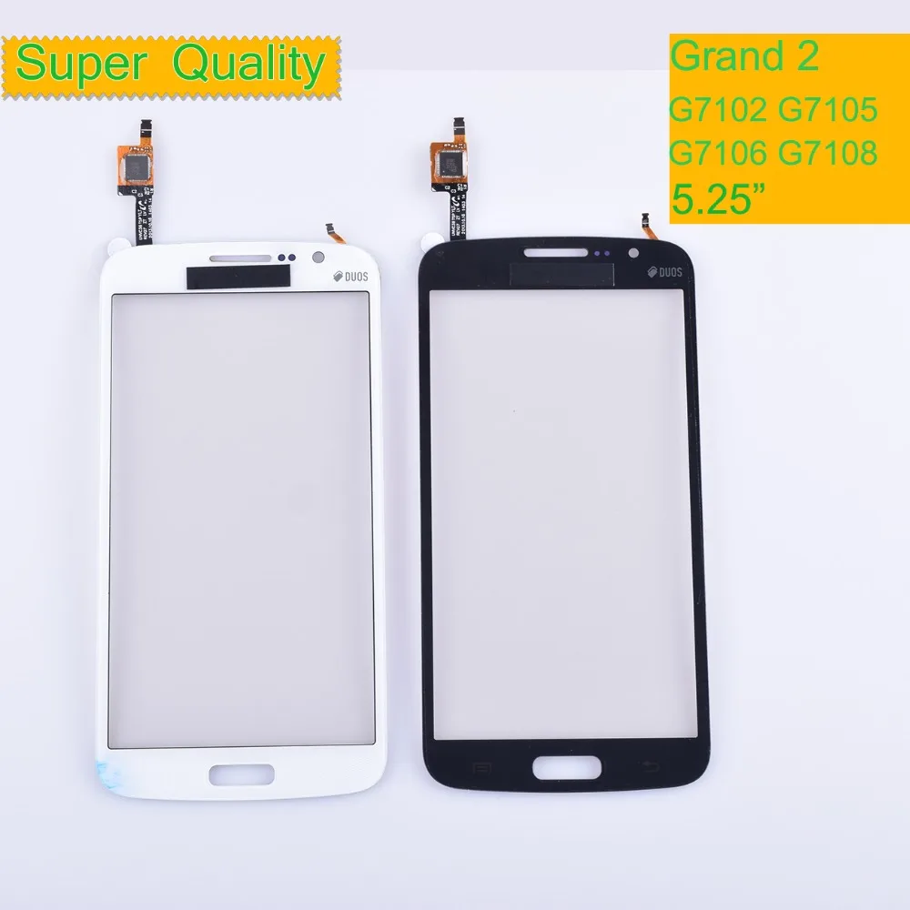 10 шт./лот для Samsung Galaxy Grand 2 G7102 G7105 G7106 G7108 сенсорная панель сенсорного экрана