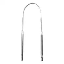 Скребок для языка гигиена полости рта плохой подметальщик дыхания из нержавеющей стали инструмент для здоровья отбеливание зубов скребок для языка