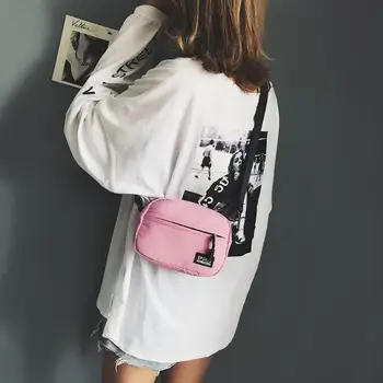 

Fashion Unisex Zipper Shoulder Bags Casual Crossbody Bag Bright Colors Bag Brand Design Casual Messenger Handbag Bolso Mujer