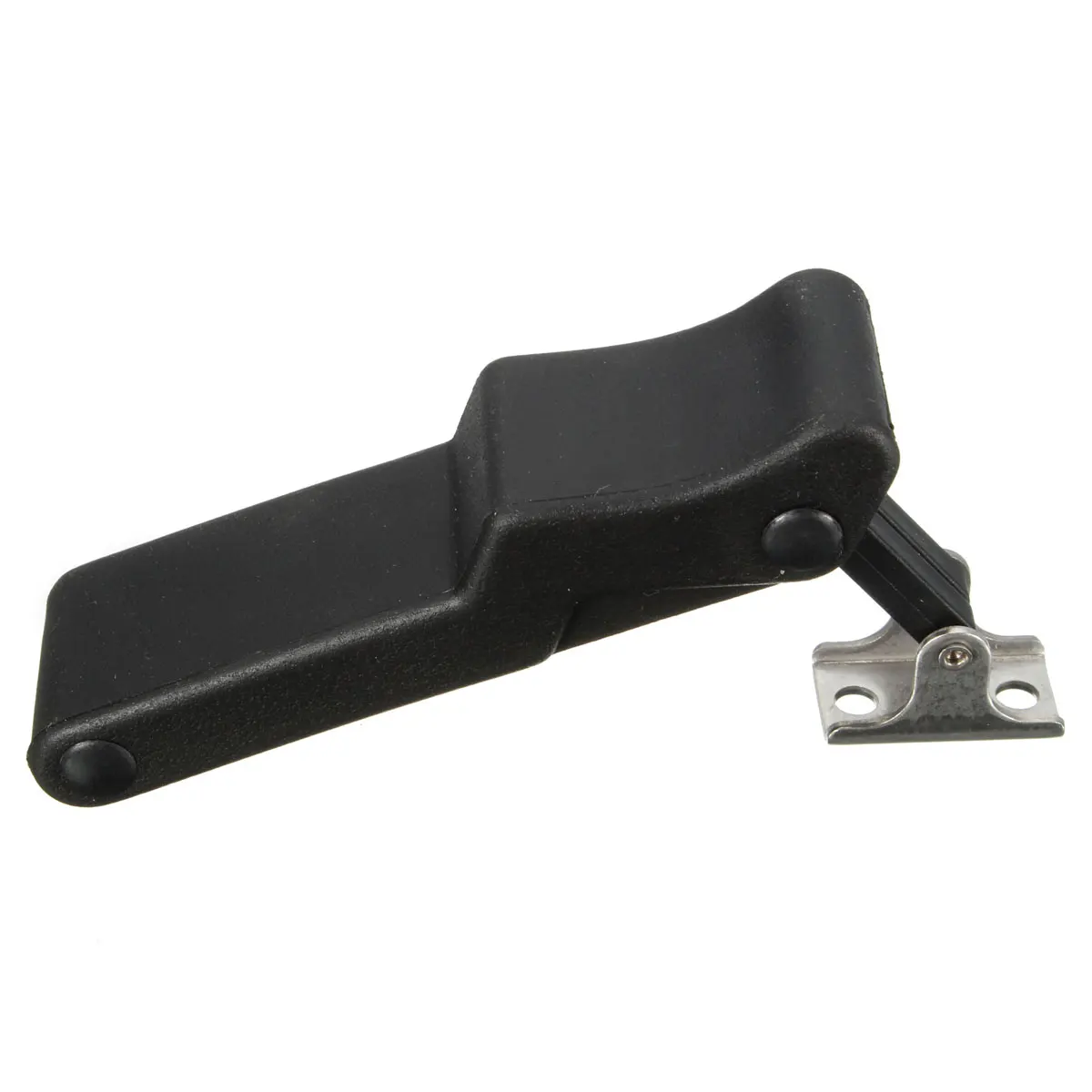 

4inch Flexible Door Draw Latch Steel Lock Toggle Latch Rubber Black Over-Center