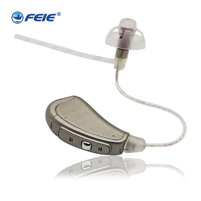 

4 channel Ear Hearing Aid Headphone Sound enhancer For Deep Hearing Loss Programmable Frequency Adjustable Tone Ear MY-19