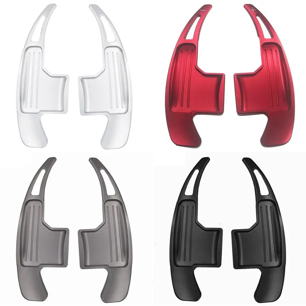 

Car Aluminum Alloy Steering Wheel Shift Paddles Car Steering wheel shift paddle shifter Extension Free Shipping For Ford mustang