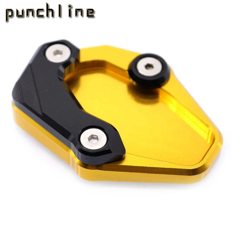 

Fit For YAMAHA YZF-R15 YZFR15 YZF R15 V3 V3.0 VVA 2017-2019 motorcycle kickstand sidestand stand extension enlarger pad