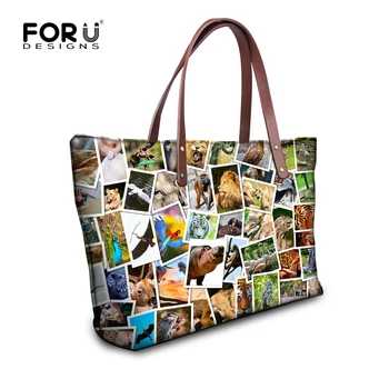 

FORUDESIGNS Women Bag Animal Print Handbag Women Messenger Bags Ladies Purses Handbags Women Shoulder Crossbody Bags Sac A Main