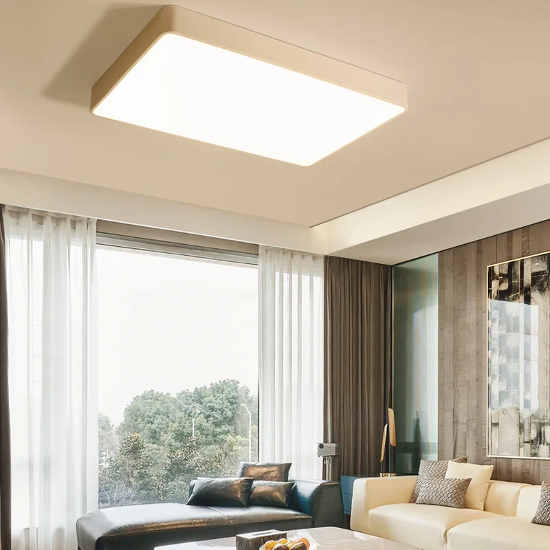 

DE.SOUL Modern Living Room Ceiling Lights Rectangle Led Northern Europe Originality Balcony Aisle Lamp Bedroom Lamp