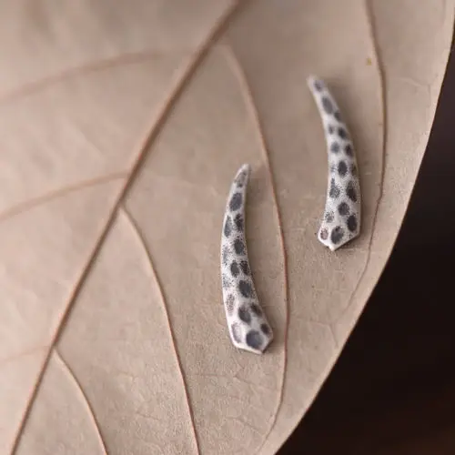 S92-5 Sterling SIL Fashion Jewelry Retro Horns Climber Crawler Cuff Hook Earrings A1137 | Украшения и аксессуары