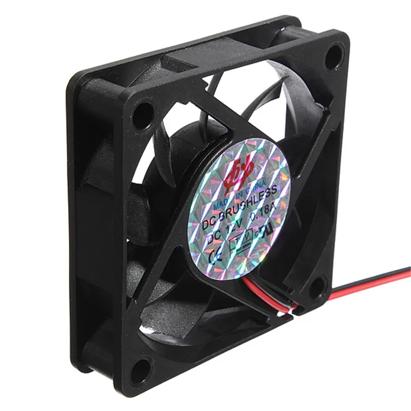 CPU Cooling Fan 4 Pins 60mm CPU Radiator Computer CPU Case Heatsink Cooler Cooling Fan 12V 0.18A Computer accessories