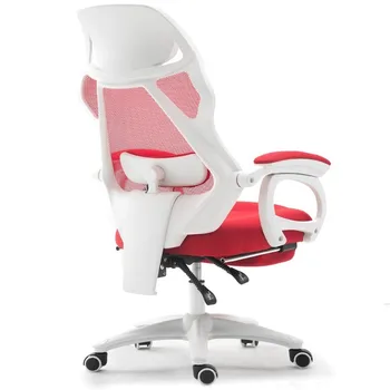 

Quality Computer Chair Lumbar Massage Boss Executive Office Chair Mesh Lift Swivel with Retractable Footrest Office Chairs